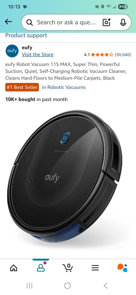 Brand New Robot Vacuum