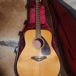 Acoustic Guitar and Case