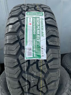 Set of 4 tire LT 275/55/20 rock blade R/T