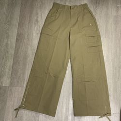 New Nike Jordan Chicago Women’s Heavyweight Cargo Pants Brown Kelp SZ S, M, L Retail $140