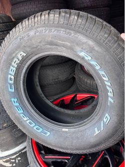 275/60/15 cooper tires new x2