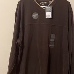 Men’s Large Sueded V-neck Shirt Unbelievably Soft