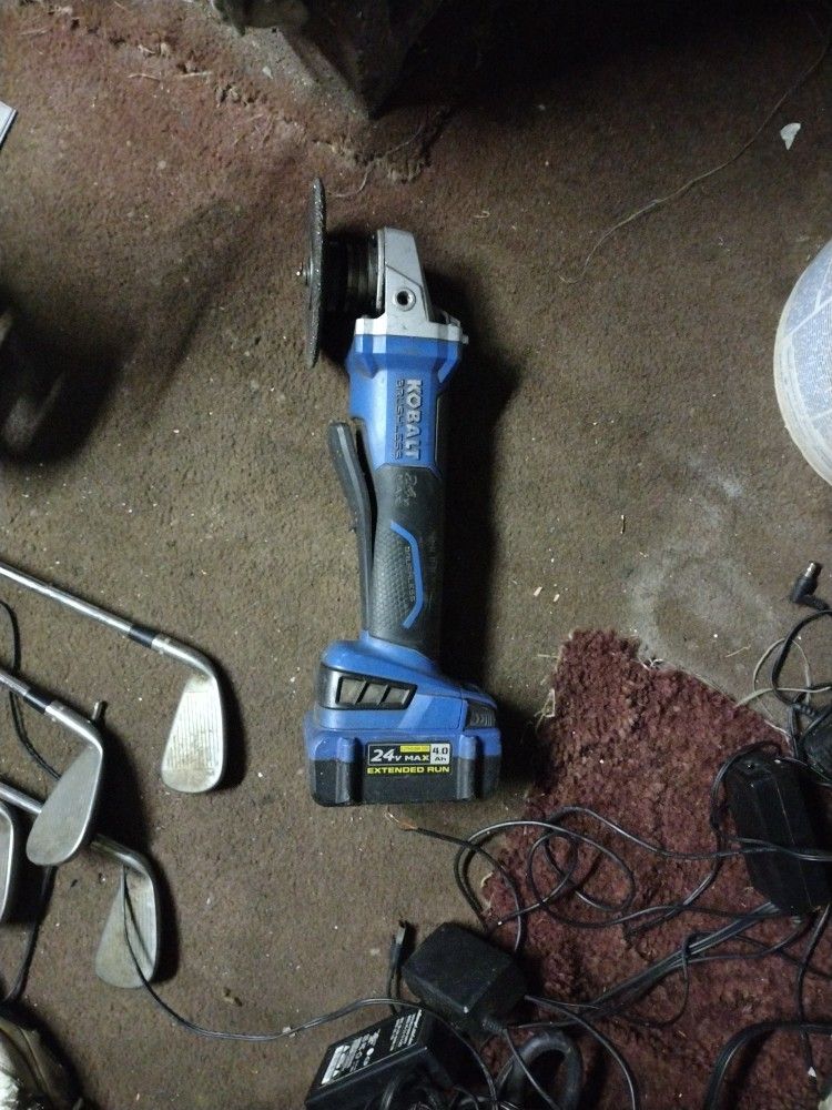 Cordless Grinder 24 Volt Cobalt