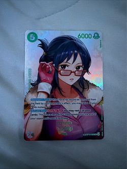 One Piece TCG Tashigi SP Holo Card OP14-029