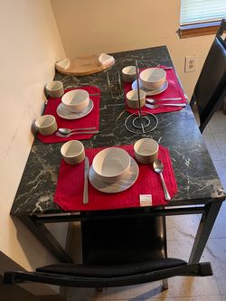 Marble table