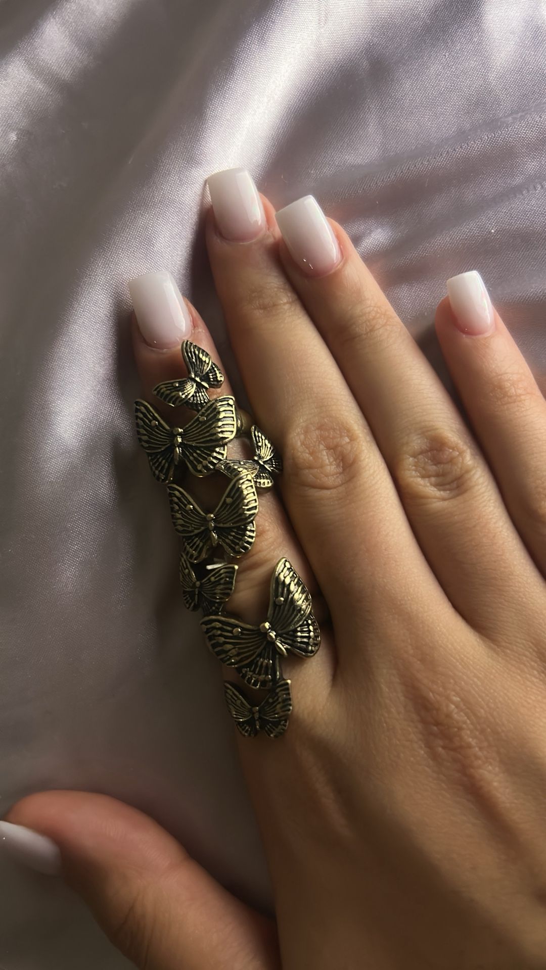 Bronze/Antique Gold Knuckle Ring - New