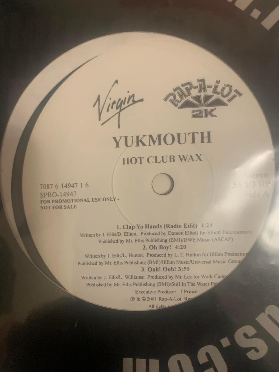 Yukmouth Hot Wax Tracks off of The Godzilla Album