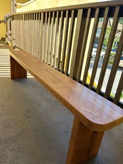 Reclaimed bench