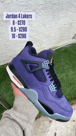 Jordan 4 Lakers