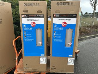 Rheem Gas Water Heater 50 Gallon Brand New In Box