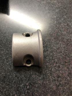 Victory Motorcycles Master Cylinder Clamp - Silver