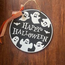 Happy Halloween sign