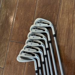 US Kids TS5 Golf Irons (5-PW & 56 Degree SW) - $200