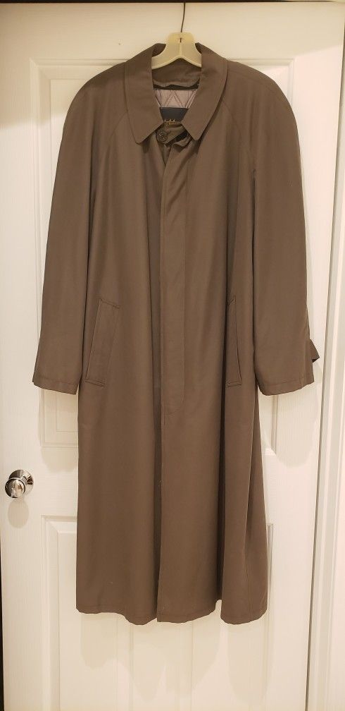 Mens full-length Raincoat
