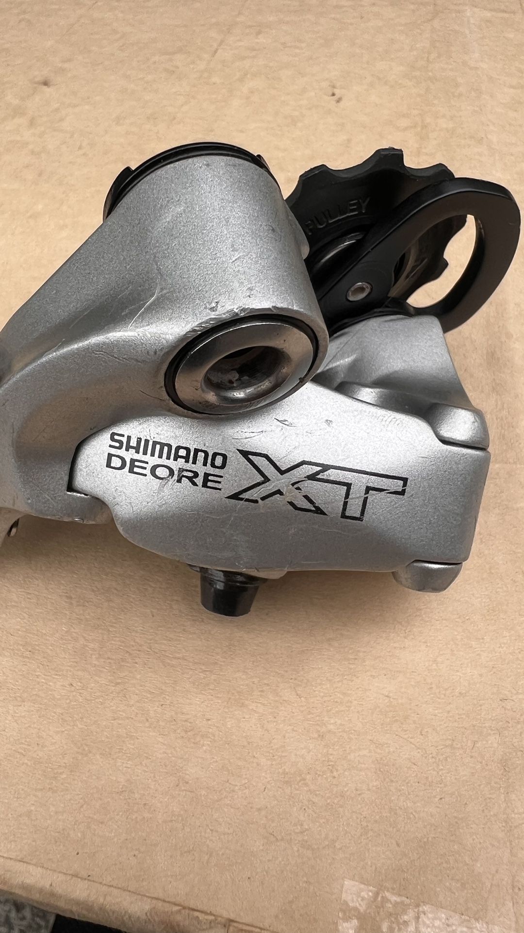 Dérailleur Avant Vintage SHIMANO Deore XT FD-M750 - Montage Sur Boîtier De Pédalier (type E) - 9 Vitesses - Occasion