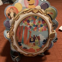 Carl Up Pixar Loungefly Backpack 