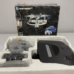Rare Nintendo 64 F1 World Grand Prix 2 Set