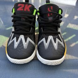 PUMA Kids Boys Scoot Zeros X 2K Basketball Sneakers Shoes - Black, Size 11