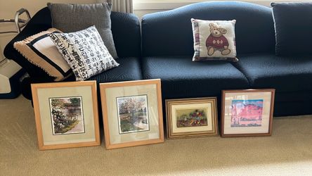 Set of 4 Framed Art Prints