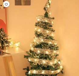 Gold Light Up Ribbon