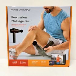 Pro-Form Percussion Massage Gun Brand New