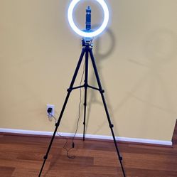 10” Selfie Ring Light With Tripod 