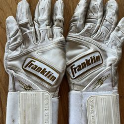Franklin Long Cuff Batting Gloves 