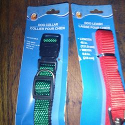 Dog Leash And Dog Collar 