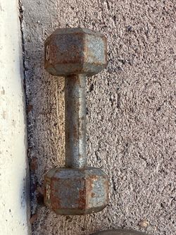 Cast Iron Hex Dumbbell