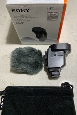 Sony ECM-M1 Compact Camera-Mount Digital Shotgun Microphone