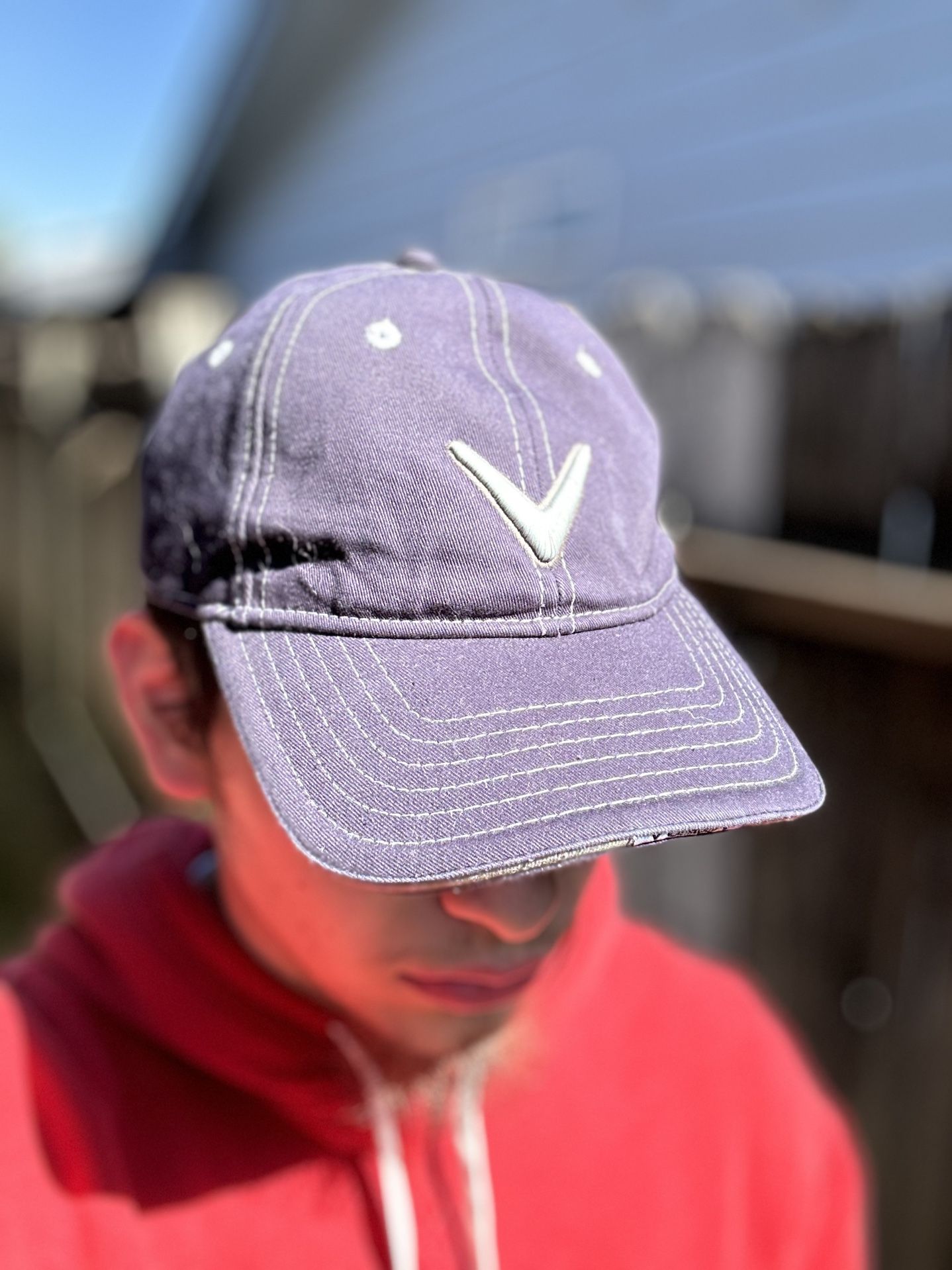 Golf Callaway Men’s Hat Blue Fitted 