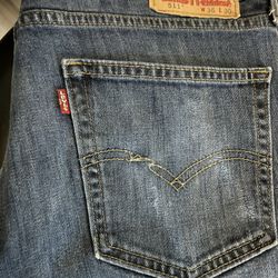 Two Pairs Of Men’s Levi Jeans, Size 36/30 And 36/32 