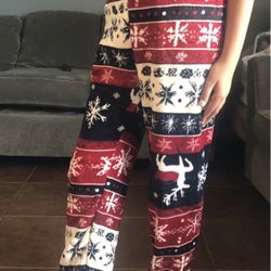 Fleece Pijama Pants One Size/ Pantalones De Pijama Calientitos Unit alla