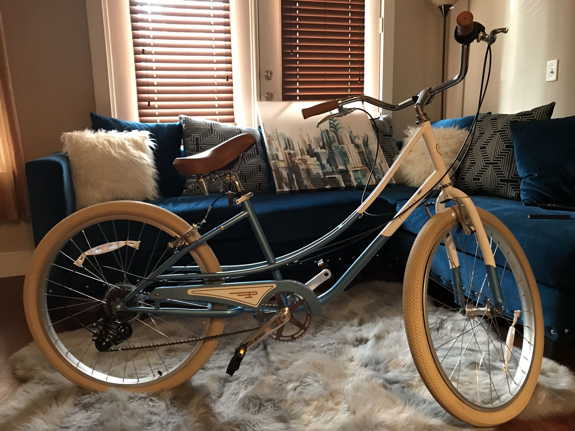 Beach Cruiser 7 Speed Bike