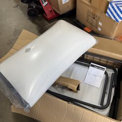 Folding Bed with Mattress 75x31”