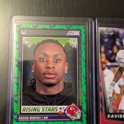 Xavier Worthy RC Cards
