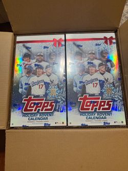Topps 2026 Holiday Advent Calendar Baseball Trading Cards
