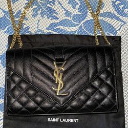 Saint Laurent Small Envelope Crossbody Bag - Farfetch