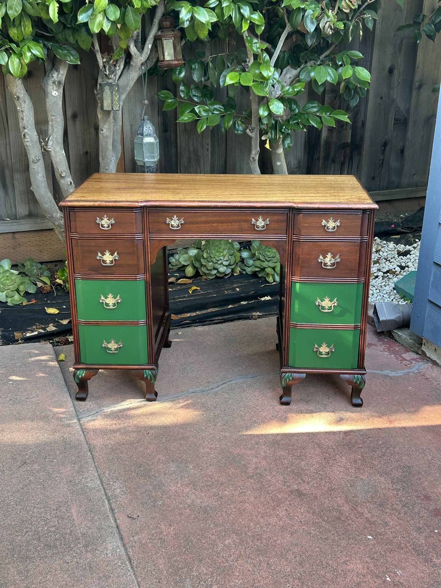 Newly Refinished Vintage Desk