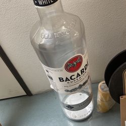 Huge Bacardi Bottle Display Prop 