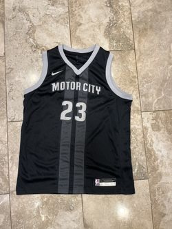 Youth Nike Detroit Pistons  Motor City Blake Griffin #23 Swingman Jersey Youth Large  