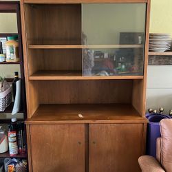 Mid century china Hutch 