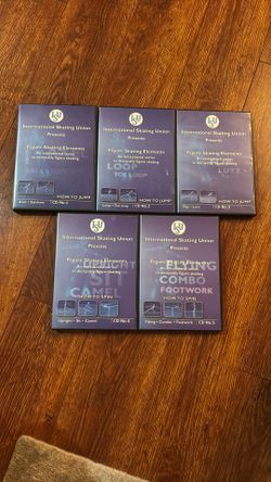 5 CDs Ice Skating Figure Skating Instructions 