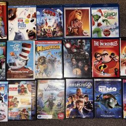 19 Kids DVDs For Only $10! Some Brand New Still Wrapped In Plastic 