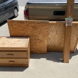 Loft Bed (low) w/ Drawers 