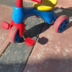 Costway 2 in 1 Toddler Tricycle Balance Bike Scooter Kids Riding Toys w/ Sound & Storage