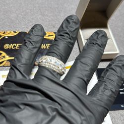 Moissanite 925 Silver Ring 