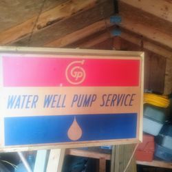 Vintage Lighted Advertising Sign 