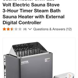 Sauna Heater
