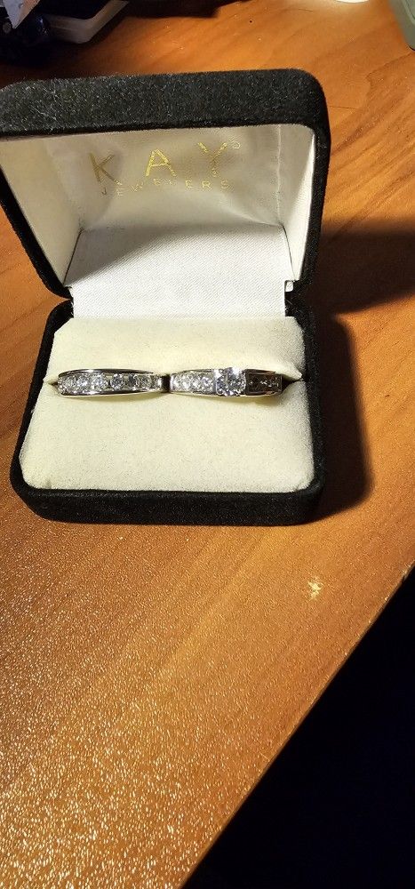 KAY'S Jeweler Diamond Bridal Set Size 10 W/warranty